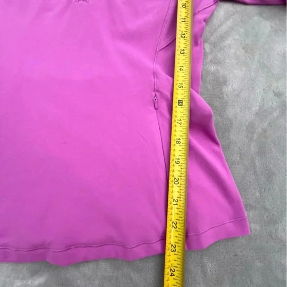 Lululemon Run Briskly 1/2 Zip Athletic Activewear Magenta Glow Jacket - Picture 16 of 16